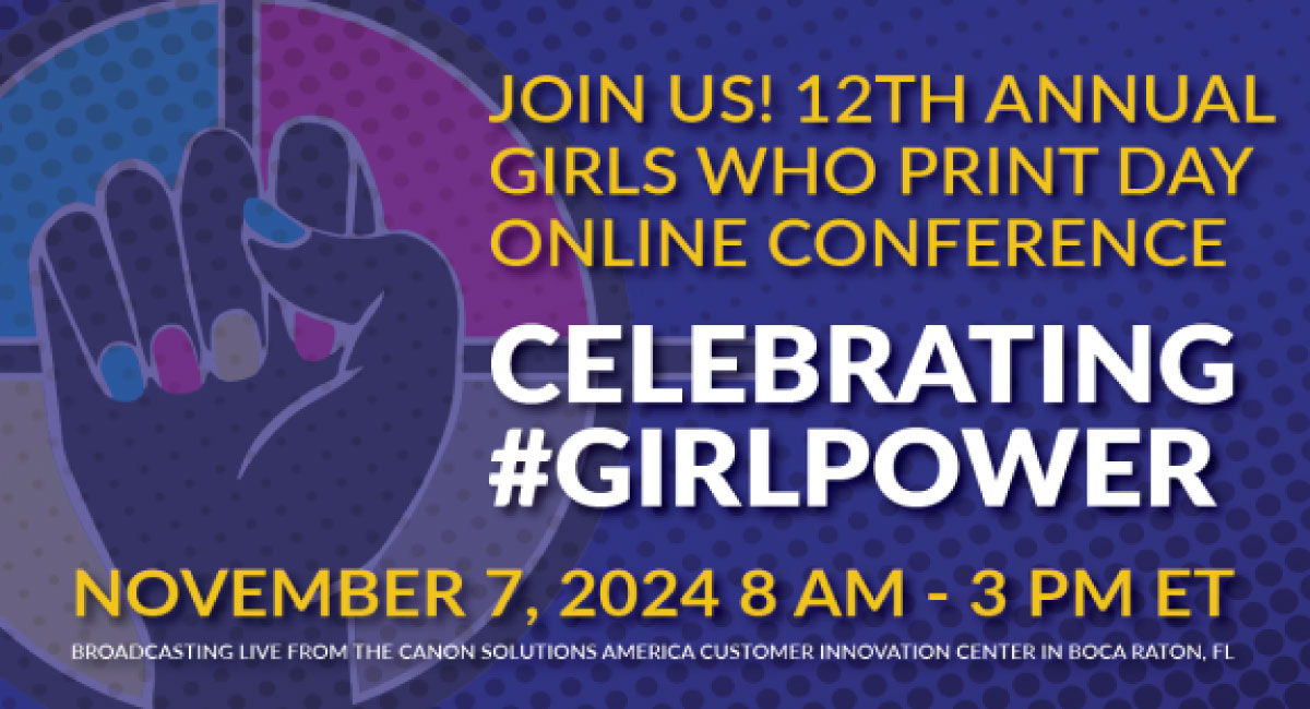 12th Annual Girls Who Print Day 2024 Conference