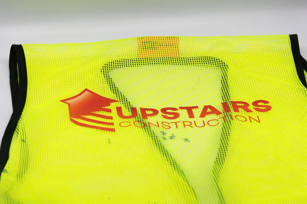 10. Safety Vest - Did you think about this one? This is a great option for quick work on those safety vests. An easy way to print a company logo on an essential construction item.