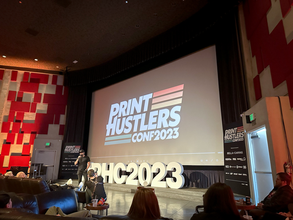 Rum Walla, Supacolor, asked “What is your ‘why?’” to the Print Hustlers’ audience. For Supacolor, it’s helping people grow. “Figure out what you do and what you stand for (your purpose) instead of simply selling your product,” he said.