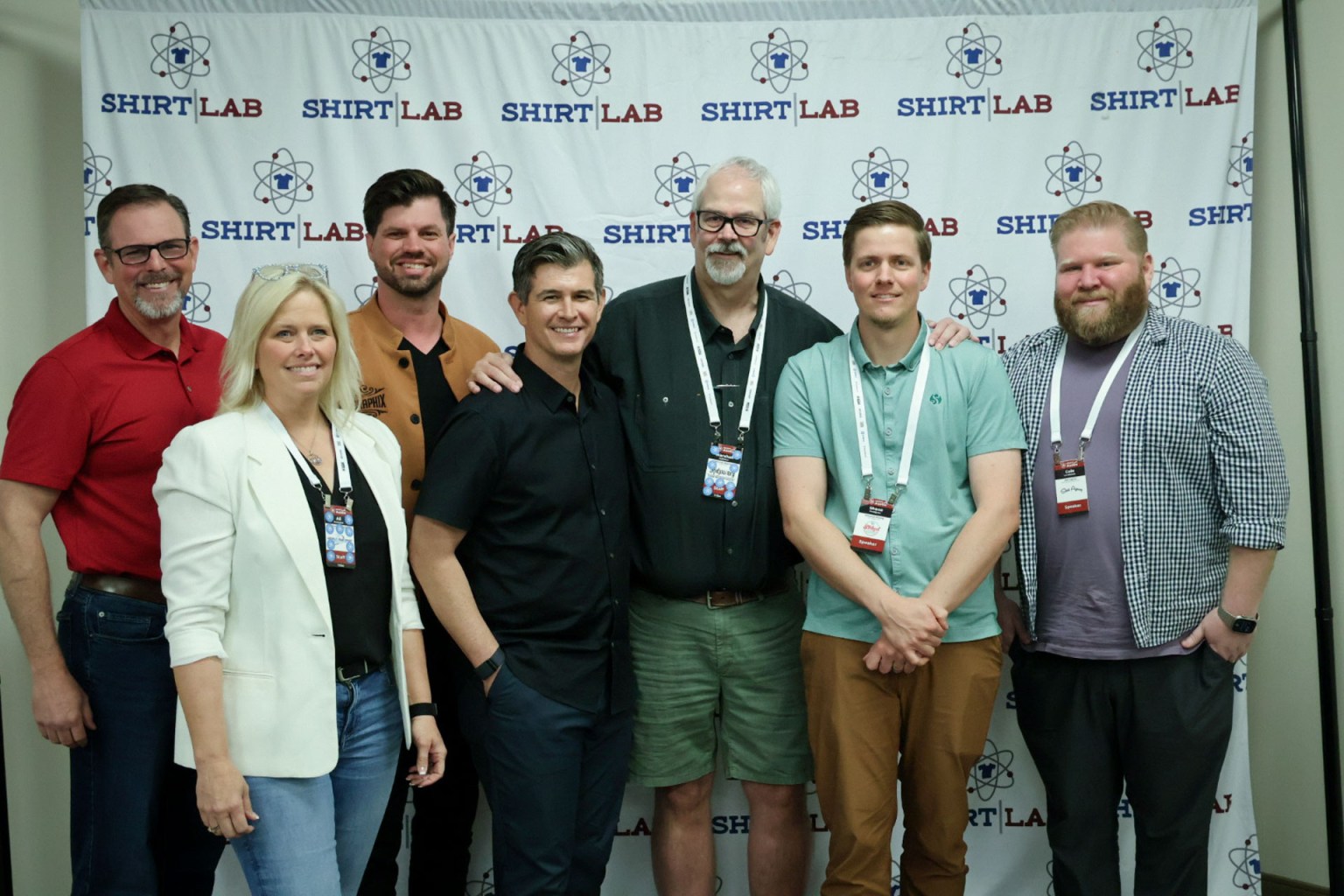 This year's speakers included Justin McKibben of The McKibben Group, Davis Slagle of BeeGraphix, Cole Lundstrom of Shirt Agency, Shane Snodgrass of Stoked On Printing, and Chris Bates of Deloitte.