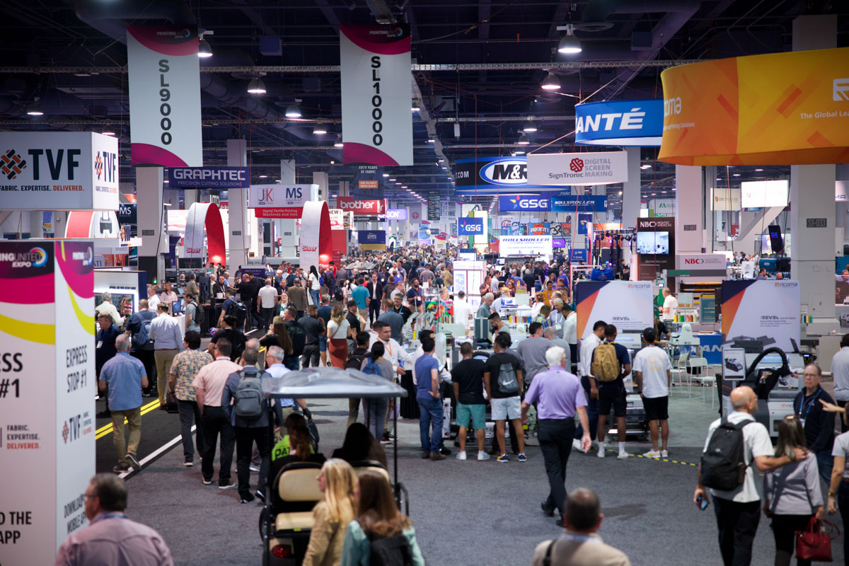 Almost 25,000 print professionals attended Printing United Expo in Las Vegas on September 10-12, 2024. The three-day tradeshow hosted exhibitors from around the globe showcasing equipment, substrates, and supplies for the entire print industry, including DTF printing. Education sessions, networking opportunities, and after-hours events were also available for attendees to learn and connect.