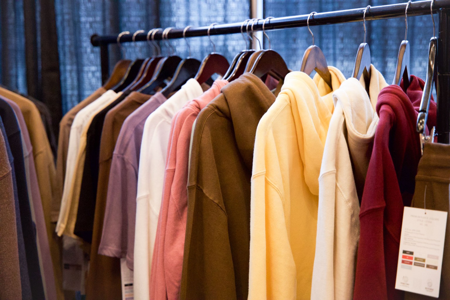Lane Seven displayed its latest blank apparel offerings that are compatible with DTF printing.
