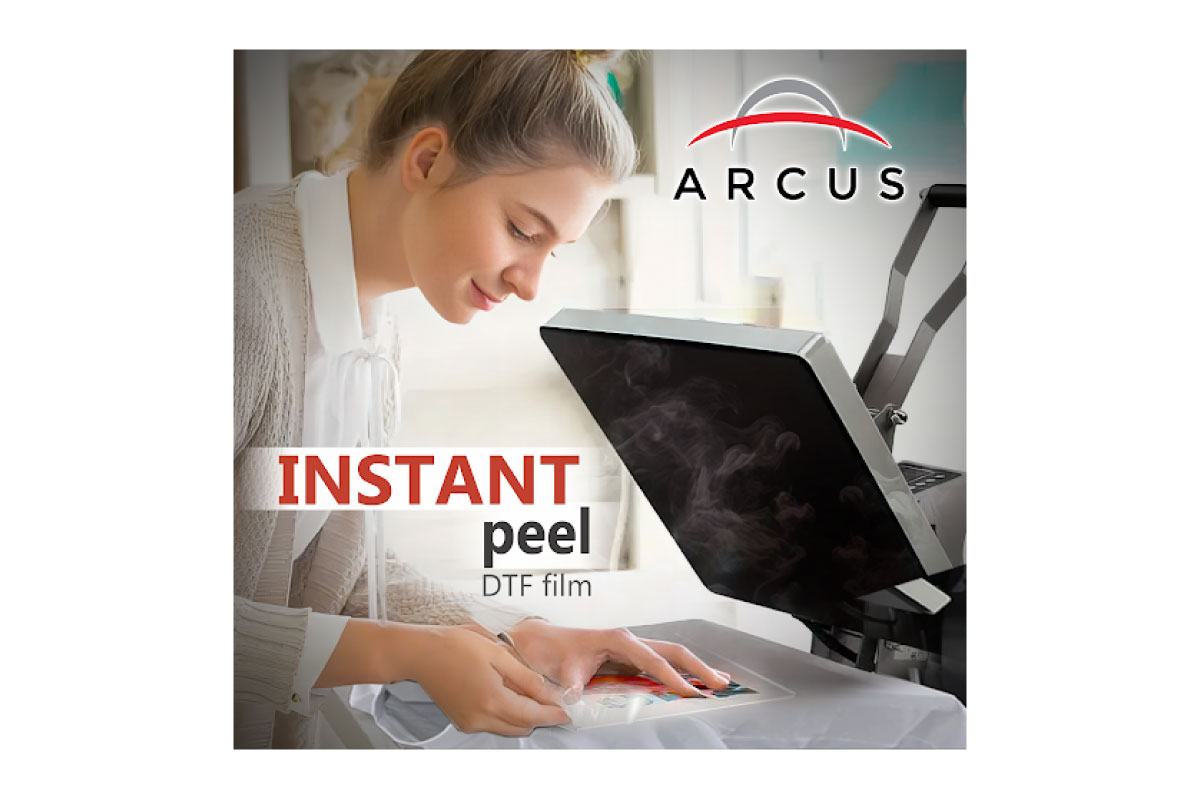 Arcus Printers Instant Peel DTF Transfers