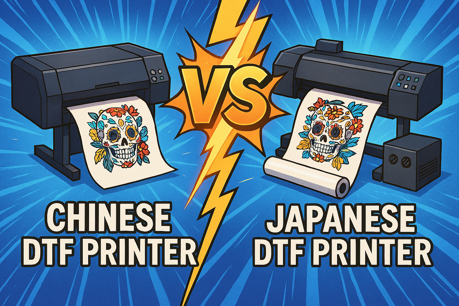 DTF Printer War: China vs Japan