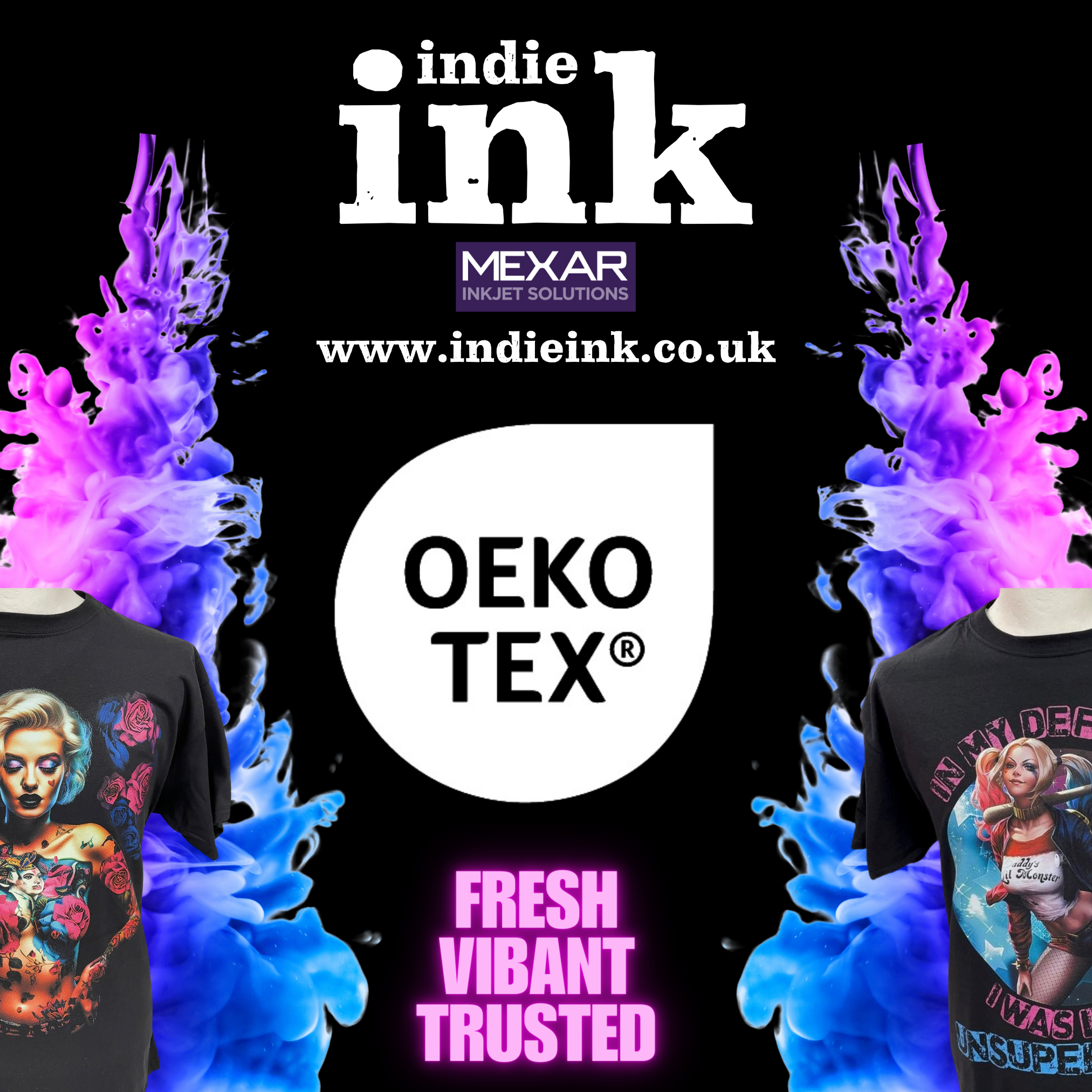 Indie Ink Awarded Oeko-Tex Eco Passport Certification