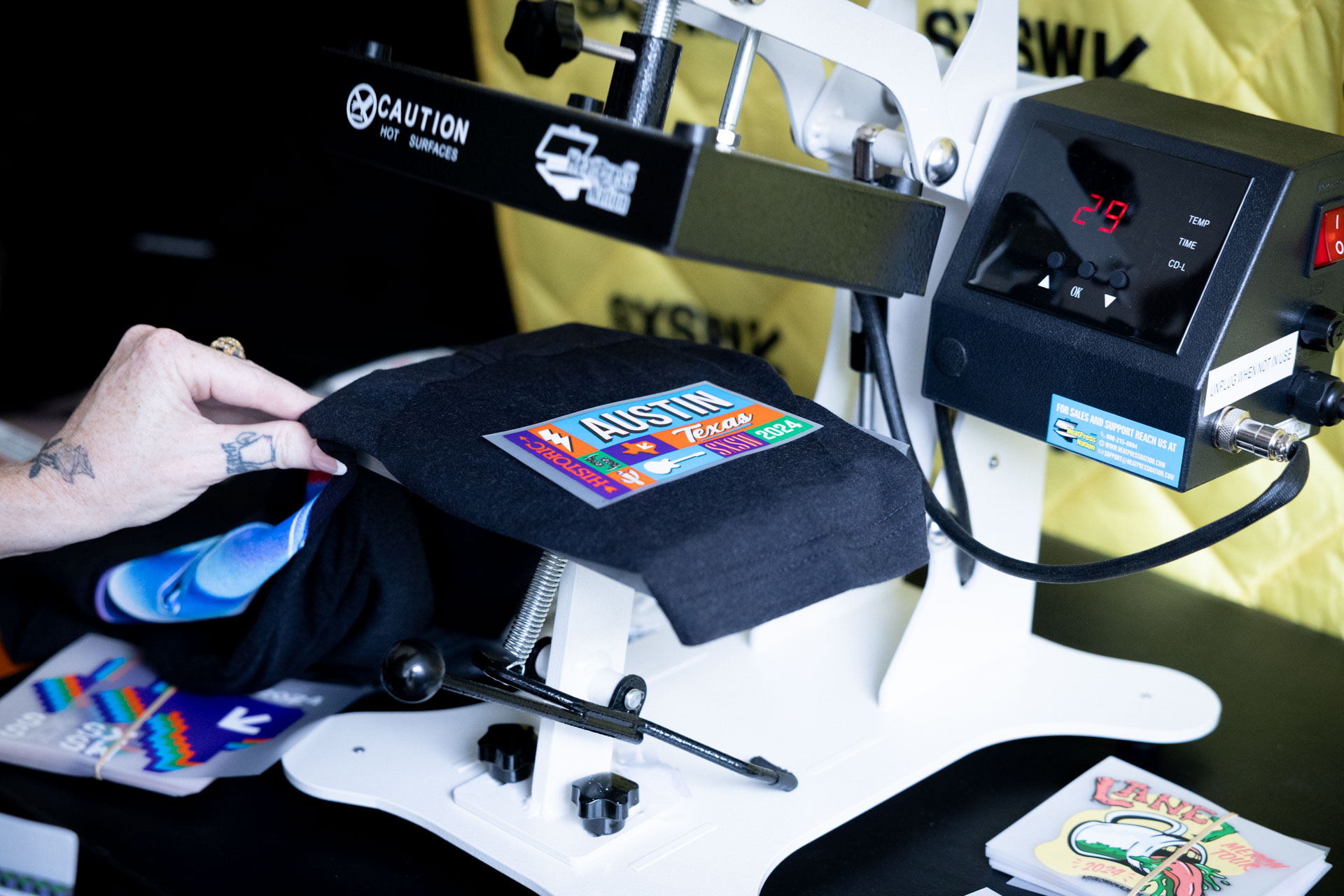 Lane Seven Apparel Was the Official T-Shirt Sponsor of SXSW