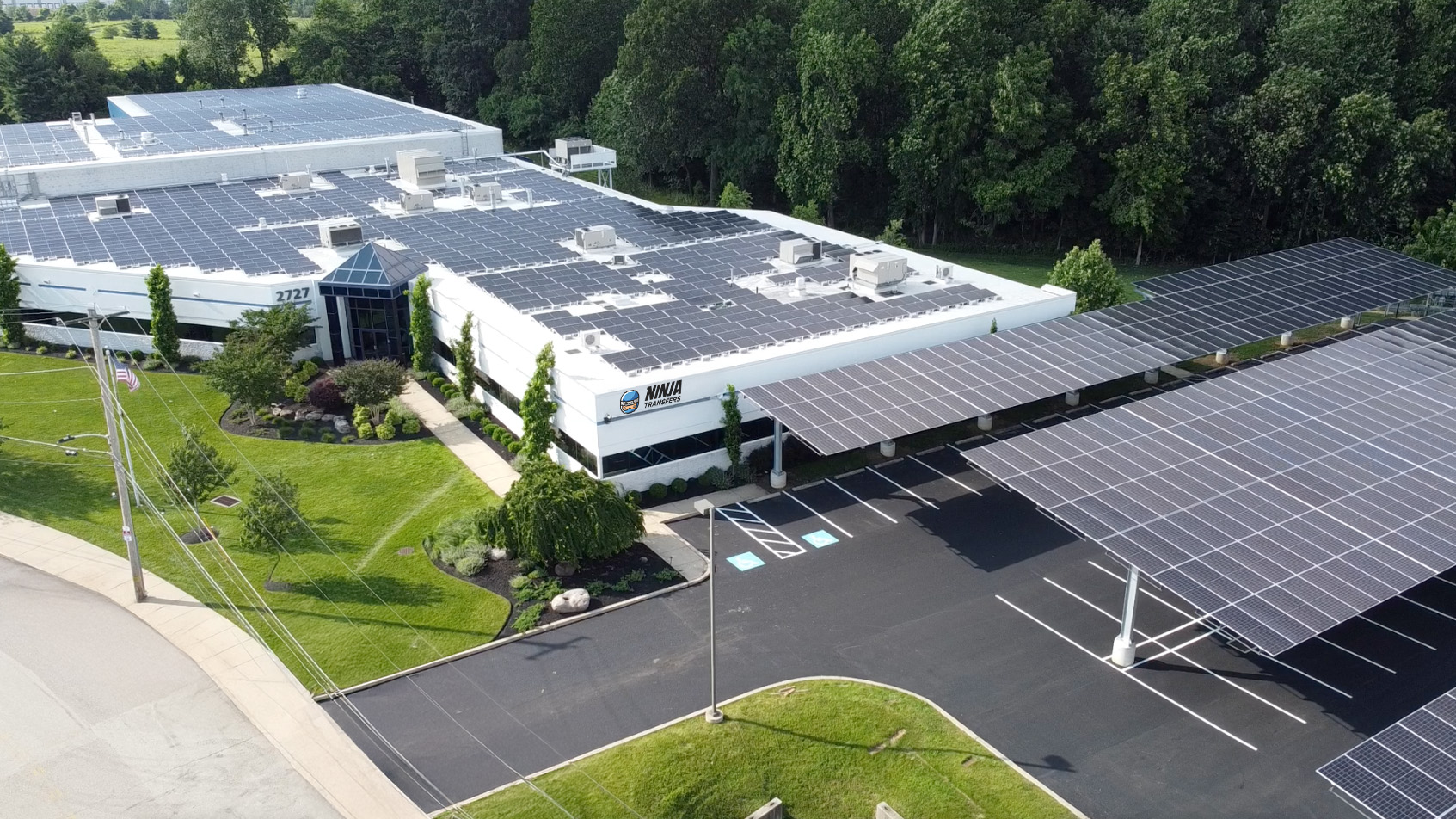 Ninja Transfers Goes Solar to Power the Future of Custom Apparel