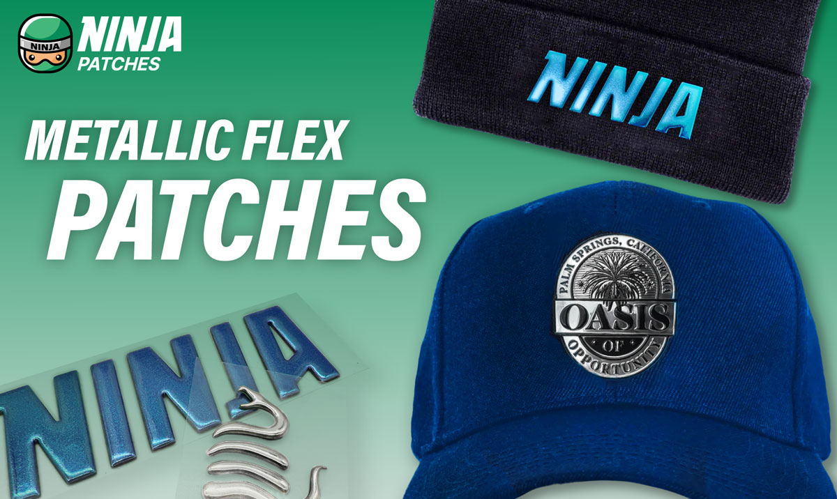 Ninja Transfers Metallic Flex Patches