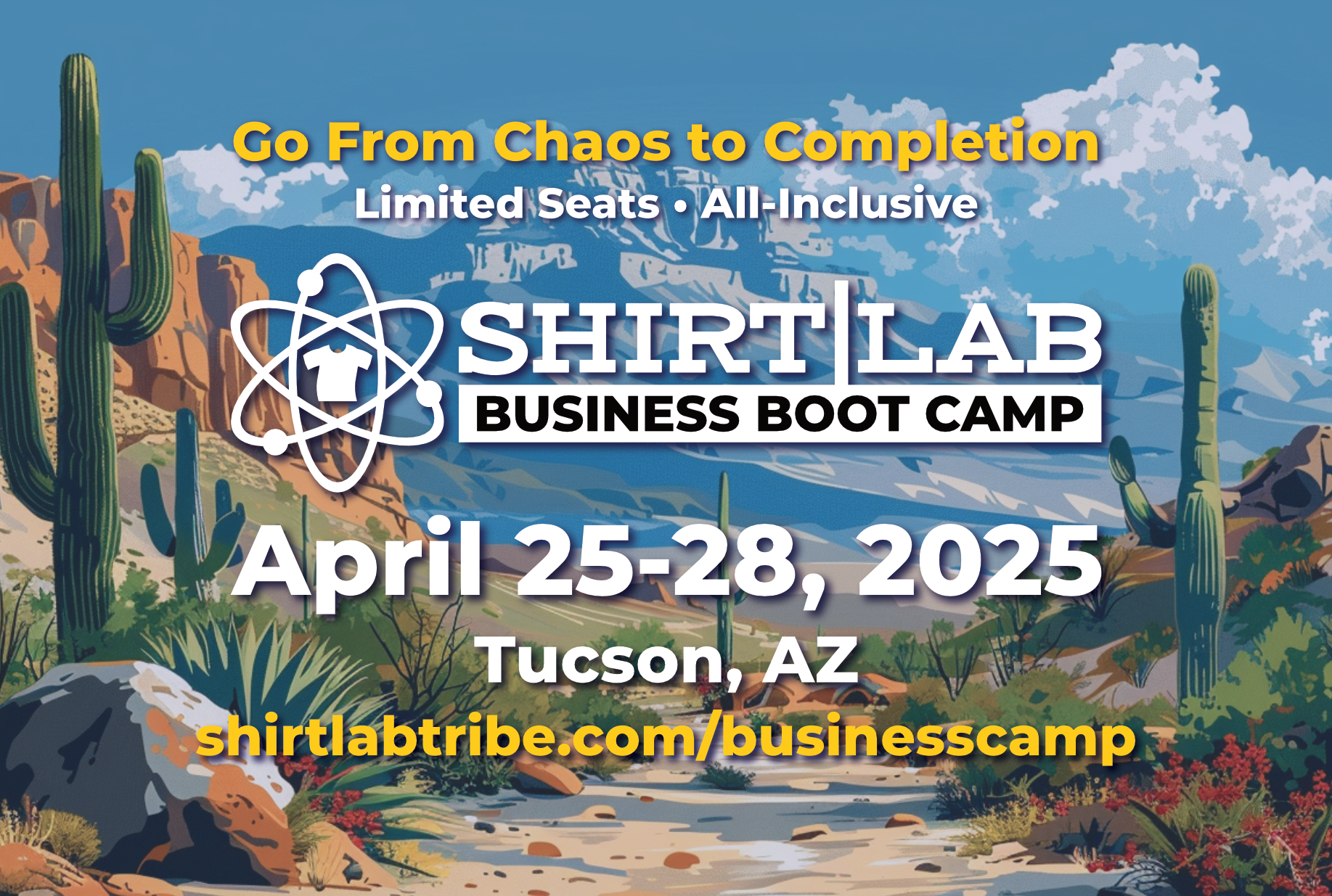 Registration Is Open for Shirt Lab Business Boot Camp 2025
