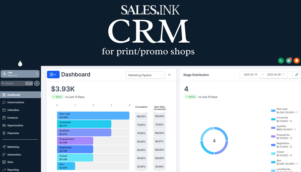 Sales Ink Builds CRM for Print Shops